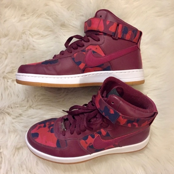 Nike Air Force 1 Ultra Force Mid Print Sneakers - Picture 1 of 2